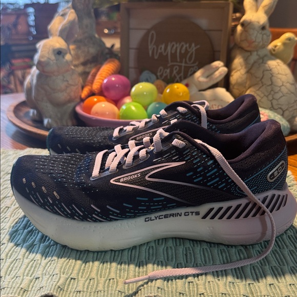 Brooks Glycerin 20 Peacoat Ocean Pastel Lilac Road-Running Sneakers Women’s 7.5 - Picture 4 of 6